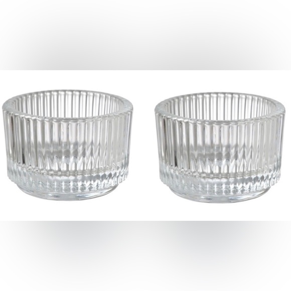 2 Tea Light Candle Holders 1” - Picture 1 of 2